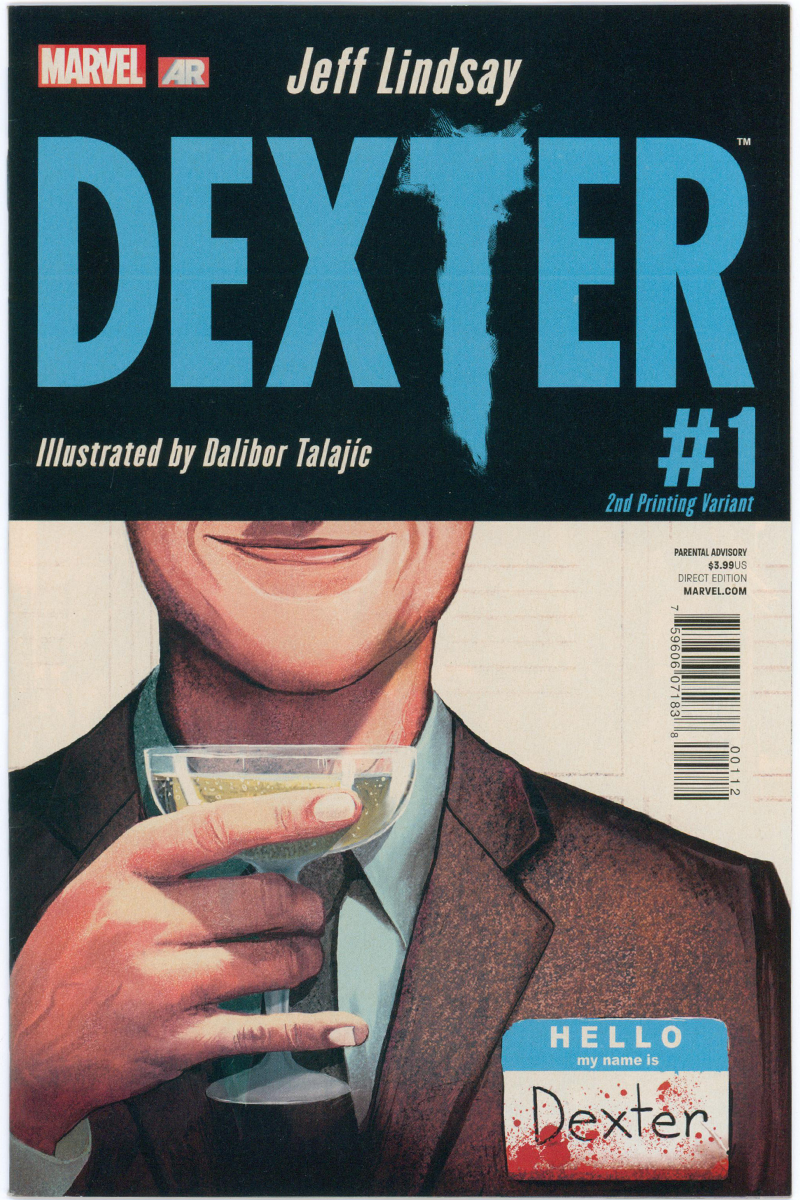 Dexter 1 - 2nd Print Variant - 2013 VF