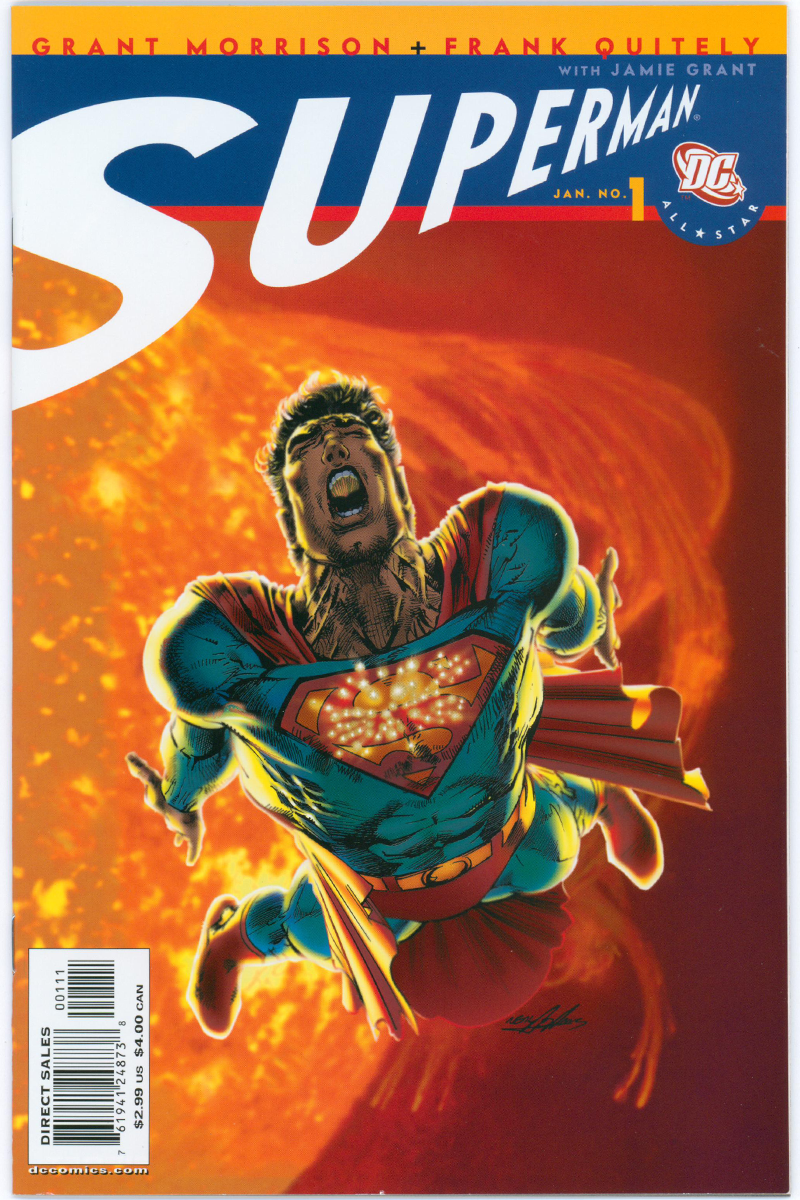 All-Star Superman 01 - 1:10 Neal Adams Variant - 2005 NM-