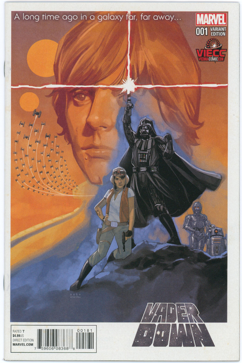 Star Wars: Vader Down 1 - VIECC Exclusive Phil Noto Variant - 2016 VF