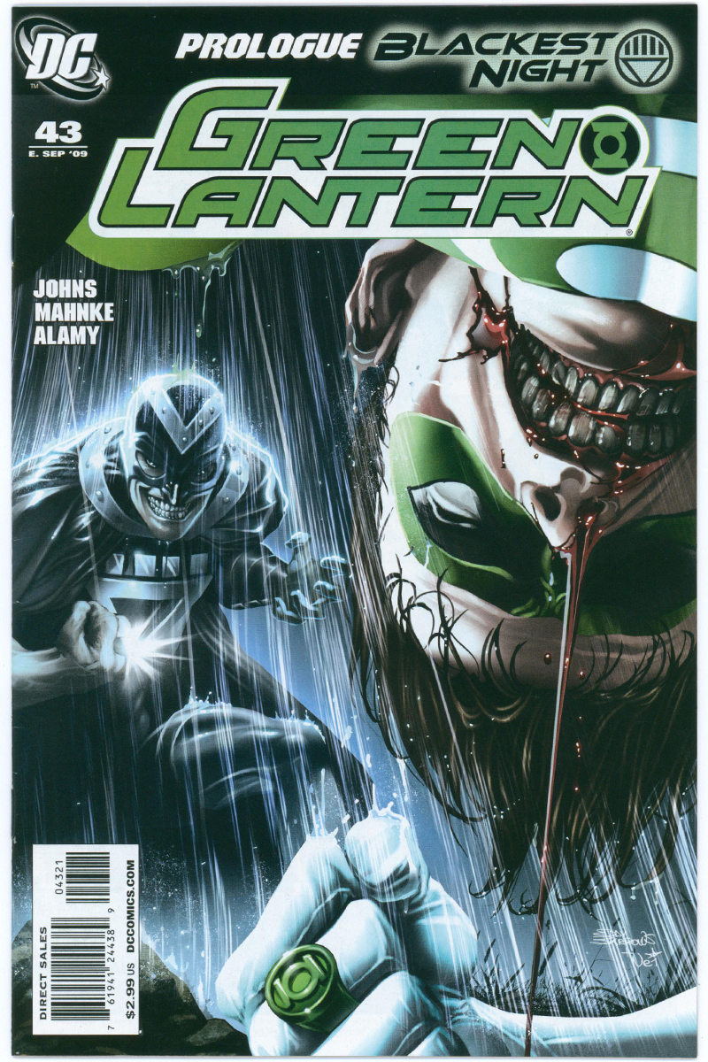 Green Lantern Vol 4. 43 - 1:25 Barrows Variant - 2009 VF/NM