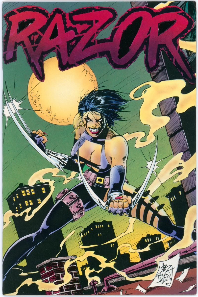 Razor Vol 1. 03 - Jim Balent Cover - 1993 FN/VF