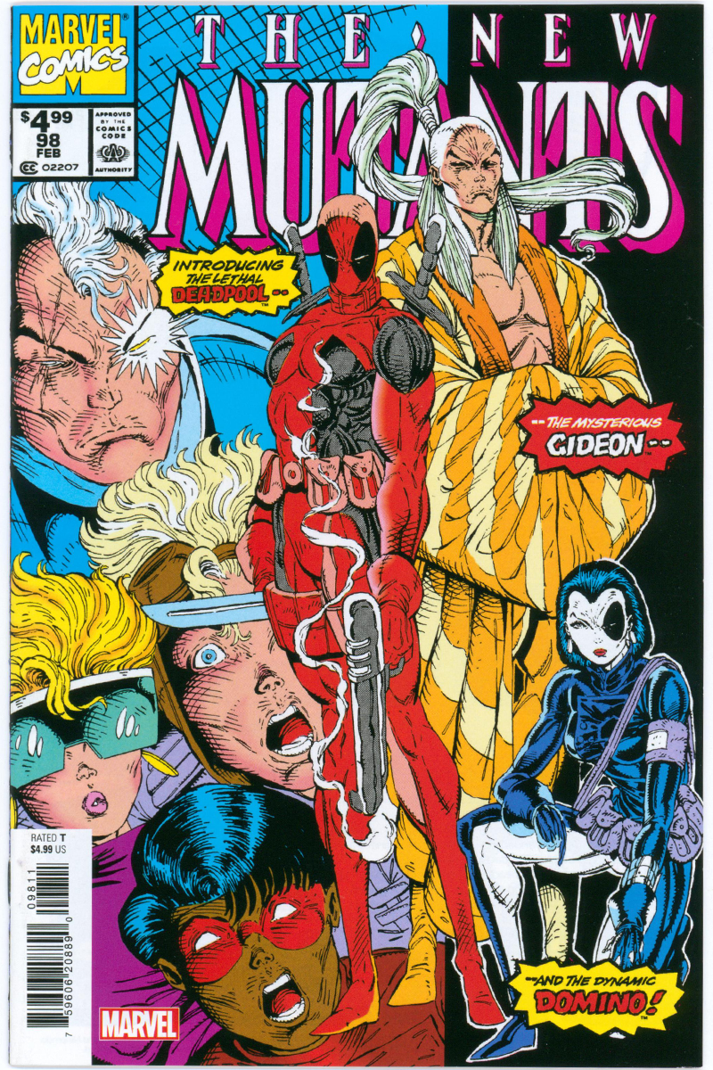 New Mutants 098 - Facsimile Edition - 2024 VF/NM
