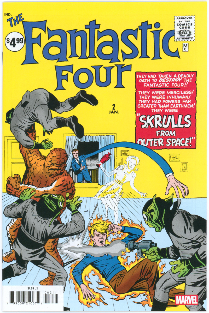 Fantastic Four 002 - Facsimile Edition - 2025 NM-