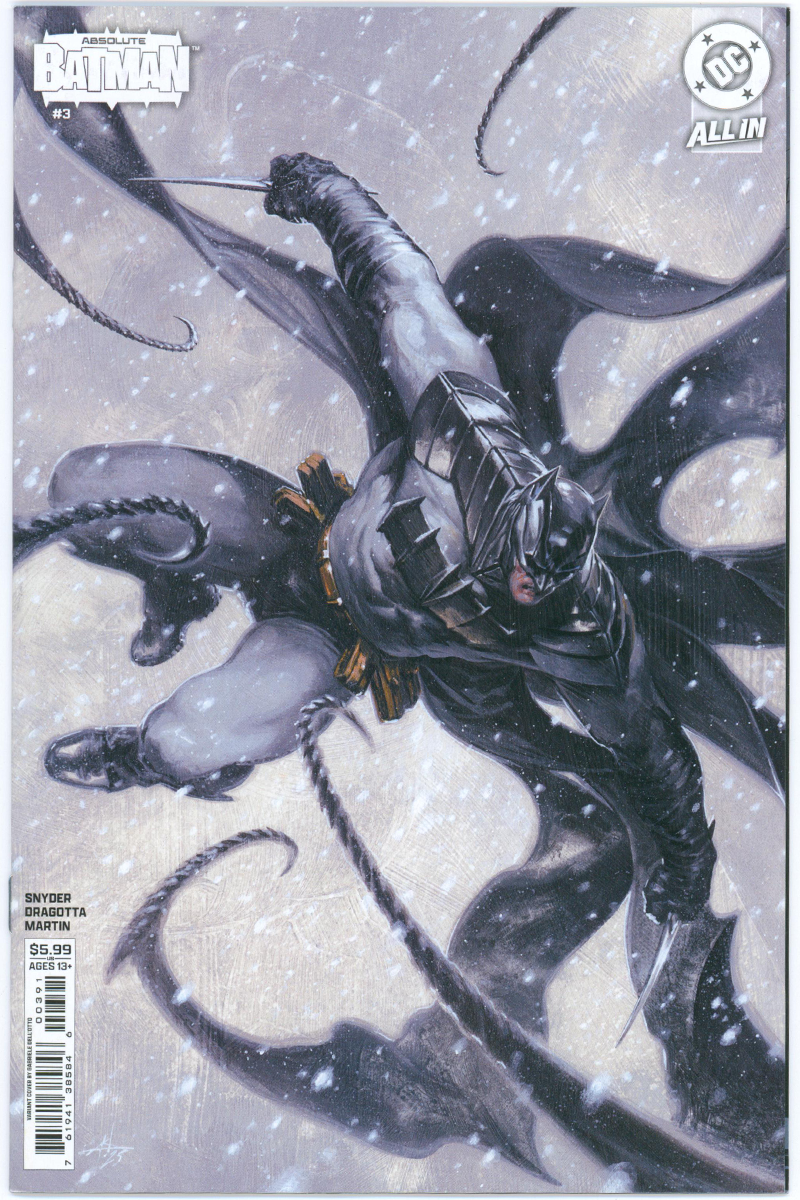 Absolute Batman 03 - 3rd Print Dell'Otto Variant - 2025 VF+