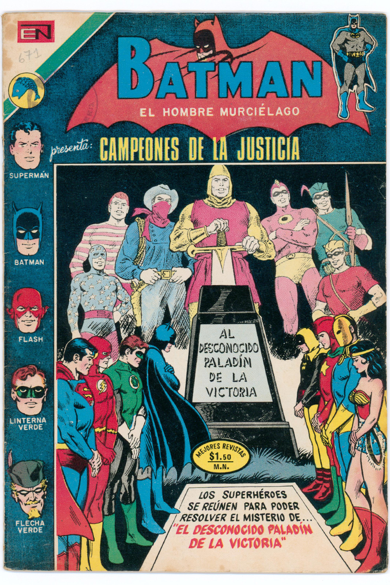 Justice League Of America 100 - Mexican Edition - 1973 VG/FN