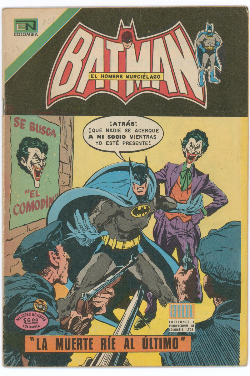 Brave And The Bold 111 - Colombian Edition - 1975 VG+